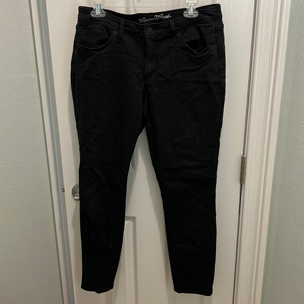Universal Thread Black Jeans Curvy Skinny